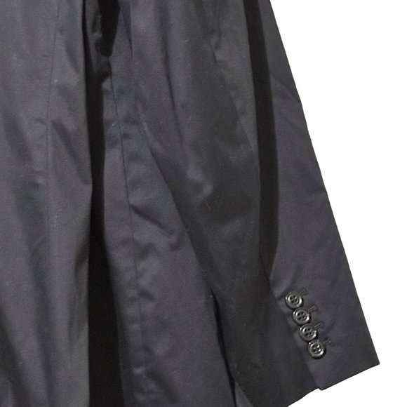 NWT Lane Bryant size 20 black single button lined long sleeve blazer - Picture 2 of 7